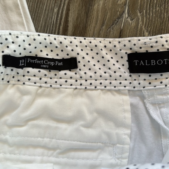Talbots Perfect Crop Pant, Curvy - Picture 3 of 4